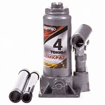 Домкрат гидравлический бутылочный  4т h 168-328мм SKYWAY STANDART 1/10